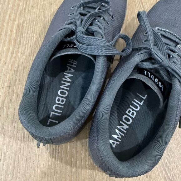 No Bull Men's 8.5 Women's 10 Dark Grey Gum Athletic Trainers Sneakers Lace - Picture 7 of 9